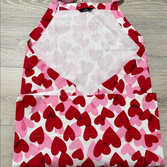 Kate spade apron new hearts red and pink - Picture 4 of 5